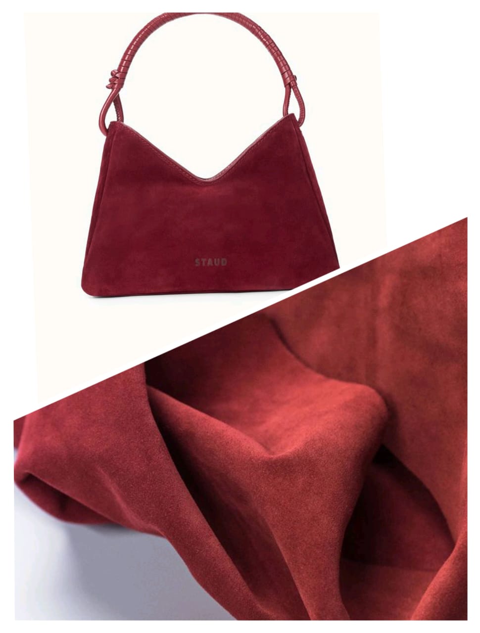 Full-grain leather with rich natural character